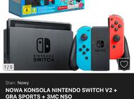 Grajewo ogłoszenia: Sprzedam Nintendo Switch sports. 
Kompletne ,rzadko używane , w... - zdjęcie