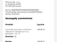 Grajewo ogłoszenia: Sprzedam nową sukienkę jeansowa. 
Rozmiar xl z metką. Kupiona... - zdjęcie