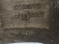 Grajewo ogłoszenia: Sprzedam alufelgi 5x112 otwór centrujący 70mm - zdjęcie