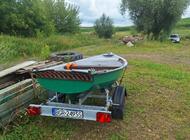 Grajewo ogłoszenia: Sprzedam łódkę o wymiarach 360 cm  długość, 165 cm... - zdjęcie