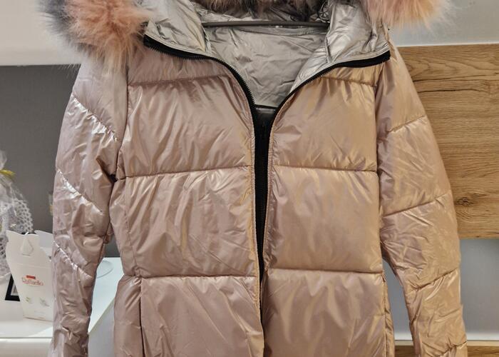 Grajewo ogłoszenia: Sprzedam dwustronna kurtkę różowo-siwa roz.M