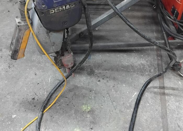 Grajewo ogłoszenia: Sprzedam wciągarkę firmy Demag 500kg, zasilana 400V
Stan bdb
