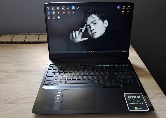 Grajewo ogłoszenia: Sprzedam używany laptop Lenovo IdeaPad Gaming 3 15IMH05. Był...
